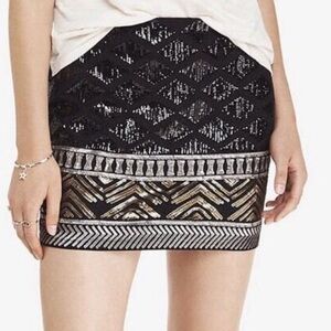 Express‎ Sequin Mini Skirt